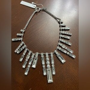 Ann Taylor sunburst statement necklace. New with tags.